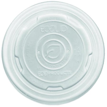 Eco-Products Eco Products Plas Cup Lid White 500 Soup Bowl Lid 500 ECP EP-ECOLID-SPL